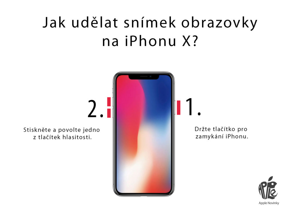 N Vod Jak Ud Lat Sn Mek Obrazovky Na Iphonu X Kter Nem Home Button