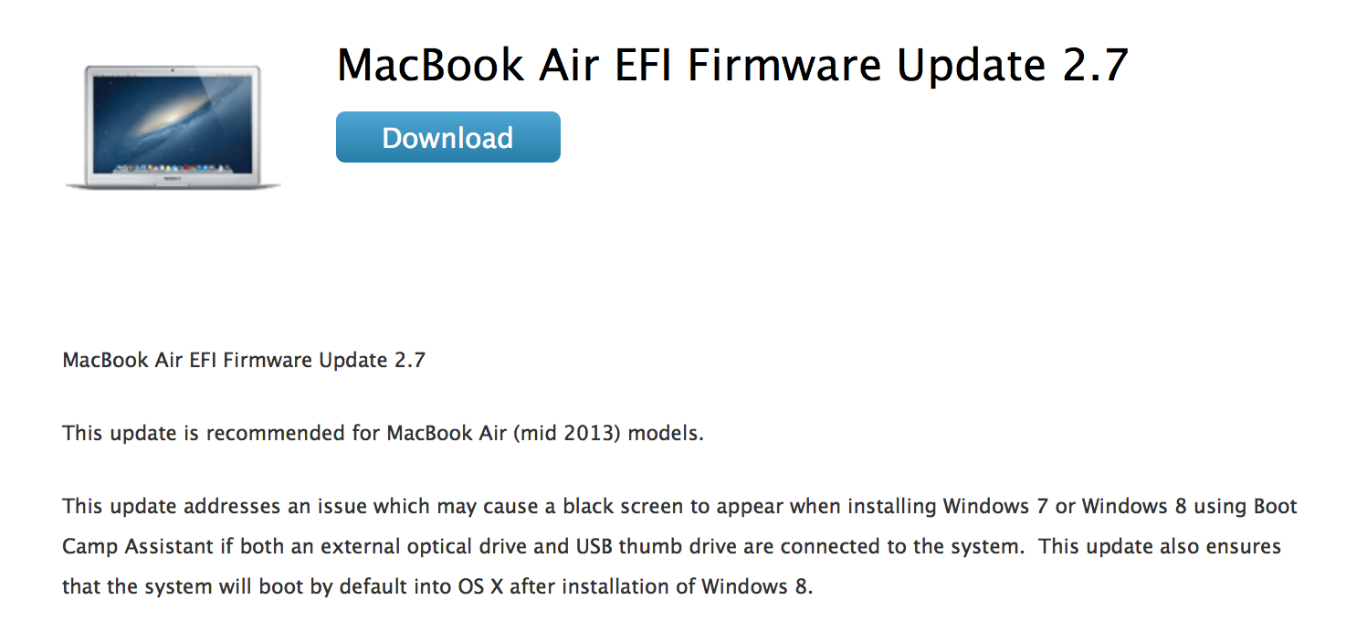 imac efi firmware update