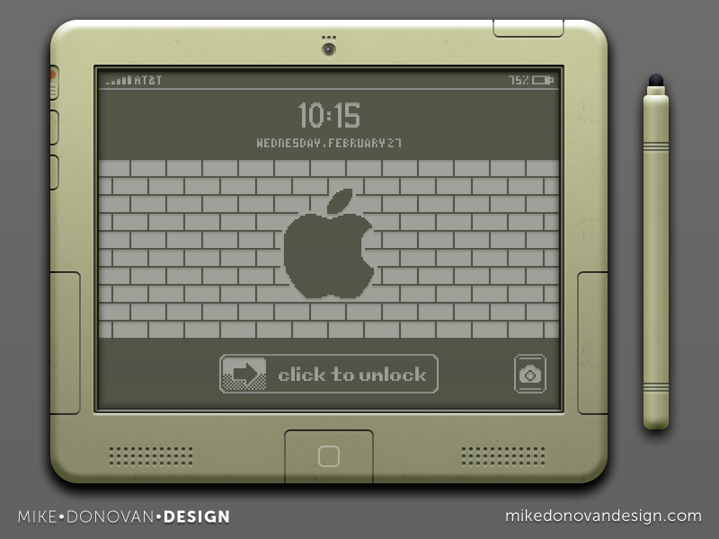 iPad koncept