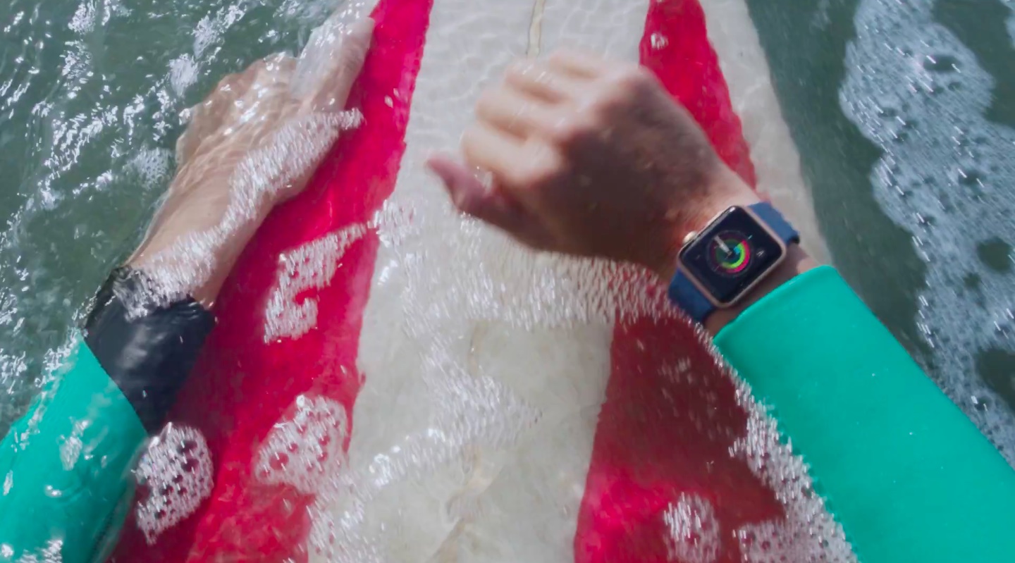 apple watch and surfing