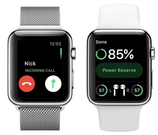 apple watch 4 airpods