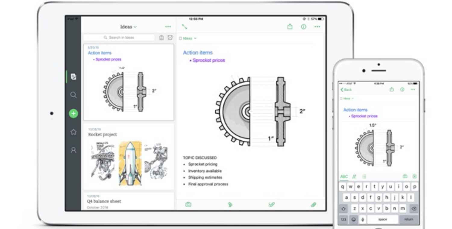 evernote app update