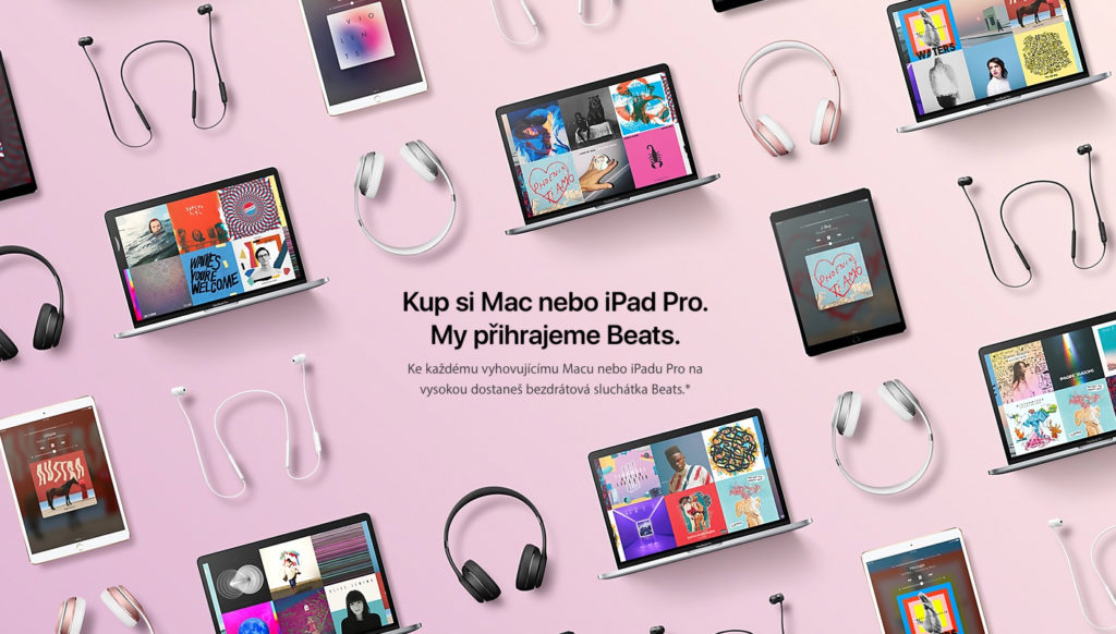 Kup si Mac nebo iPad Pro na vysokou a dostaneš Beats - AppleNovinky.cz