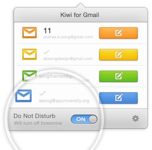 insert screenshot into kiwi for gmail