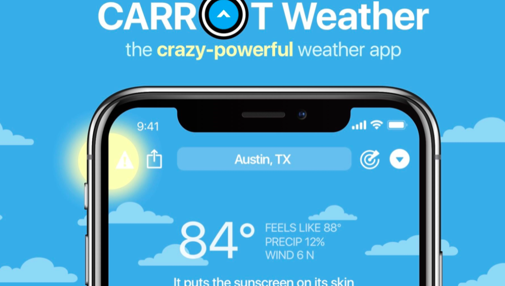 carrot weather for mac
