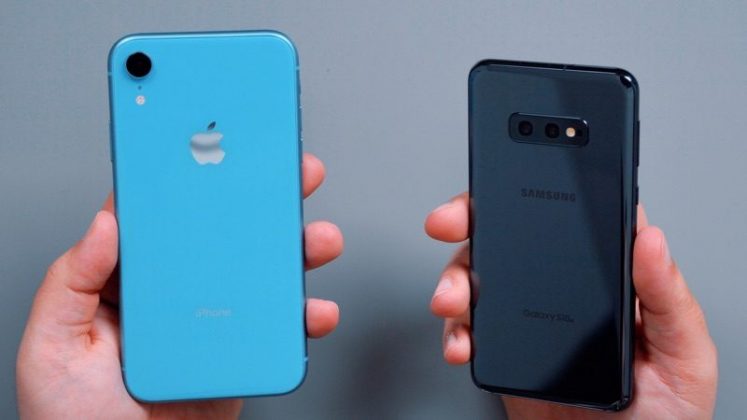 galaxy s10e vs iphone 7