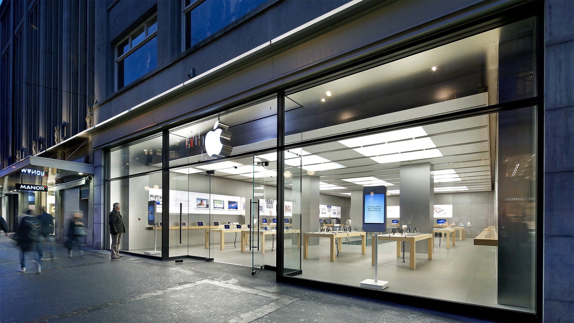 Apple přestěhuje jeden ze svých čtyř Apple Store ve Švýcarsku na nové