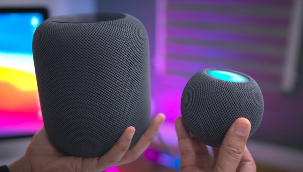 Společnost Apple oznámila, že HomePod mini může být nastaven jako